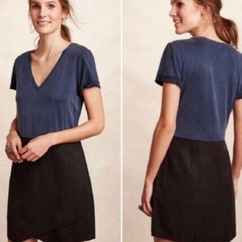 Anthropologie Dolan Left Coast Colorblock Dress